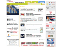 Tablet Screenshot of lleida.org